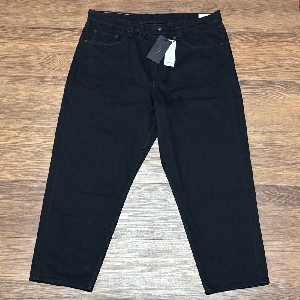 Rag & Bone Black RB Taper Jeans NWT